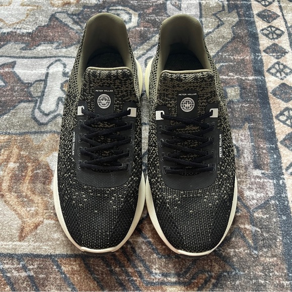 PETER MILLAR WOMEN'S Hyperlight Apollo Sneakers Green Slip On Shoes - Picture 2 of 9